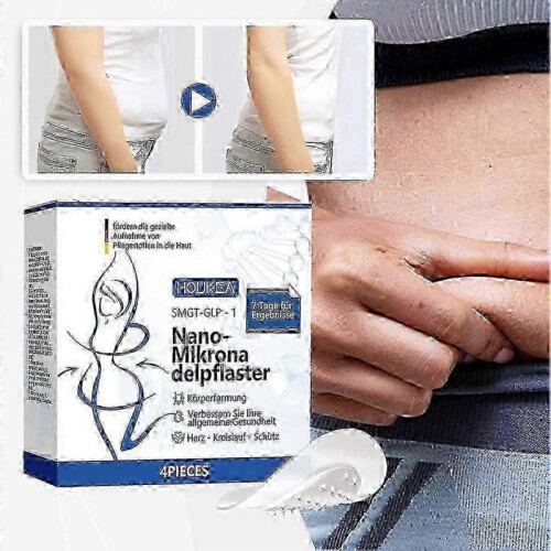 (4pcs)Painless weight loss patches 4-12pcs nanos microneedles ultra-thin 2