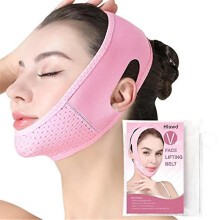(pink) Double Chin Reducer, Chin Strap Double Chin Eliminator For Women