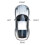 A2078852221 Right Rear Bumper Decorative Trim Strip for C207 E200 E220 E250 E350 4