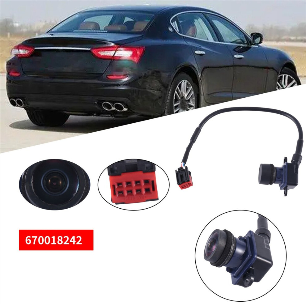 Parking Rear View Camera Backup 670018242 For Quattroporte M156 2010-2016 Reverse Assist 4852720726083