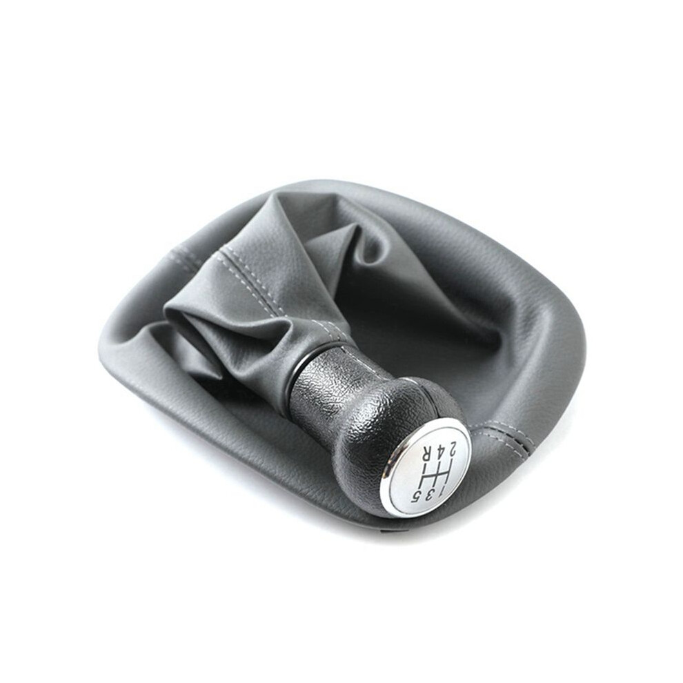 5 Speed Gear Shift Knob Cover For B5 Waterproof Lever Stick Boot Anti-Dust Gaiter Black 4852720744650