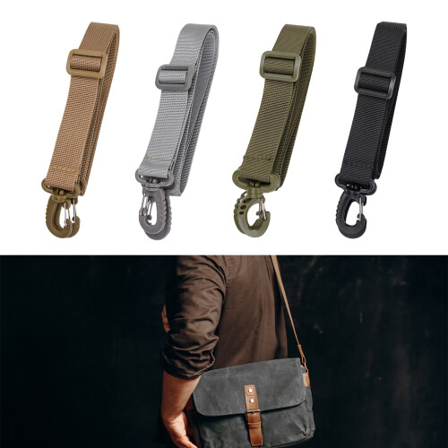 Multipurpose Adjustable Single Strap Wear Resistant Nylon-Khaki 2