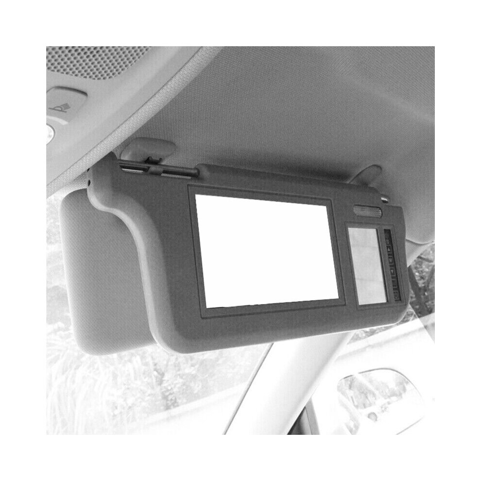 7Inch Car Right Sun Visor Rear View Mirror Screen Lcd Monitor 2 Channel Video Gray 4852079726338