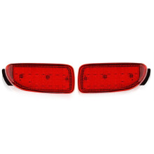 Car Rear Bumper LED Tail Brake Light Reflector Red Lens for Previa Estima 30 Series Accessories