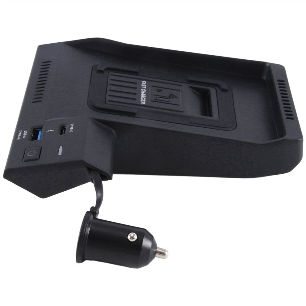 15W Car Wireless Charger Fast Cell Phone Charging Plate Adapter Interior For E-Class W213 E200/300/260 Black 4852079732773
