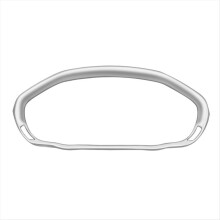 Car Dash Board Instrument Panel Trim Cover Silver for -60 2022 2023 RHD Interior Accessories