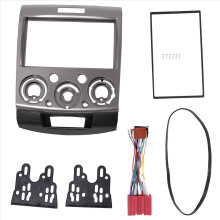 Radio Stereo Panel For Everest Ranger Bt-50 Bt50 Double 2 Din Fascia Dash Installation Trim Kit Face Plate Bezel(178x102Mm)