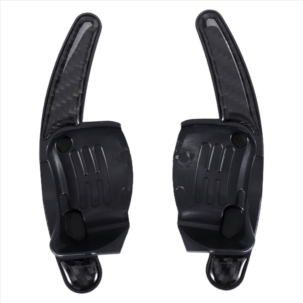 Steering Wheel Shift Paddles Fit For Golf 6 Mk6 Vi R20 Cc Carbon Fiber 4851488760933