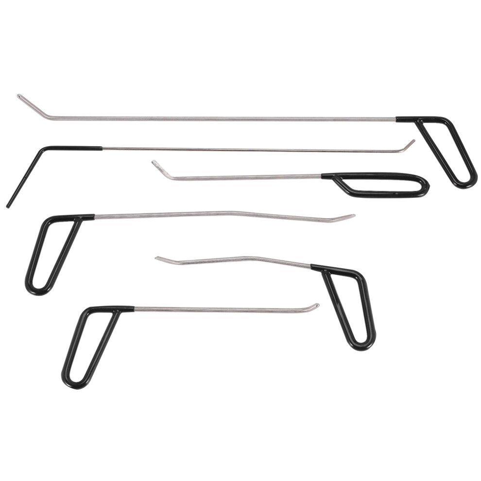 Tools New Quality Hooks Rods Paintless Dent Removal Car Repair Door Ding Hail Black/Silver 4852079716933
