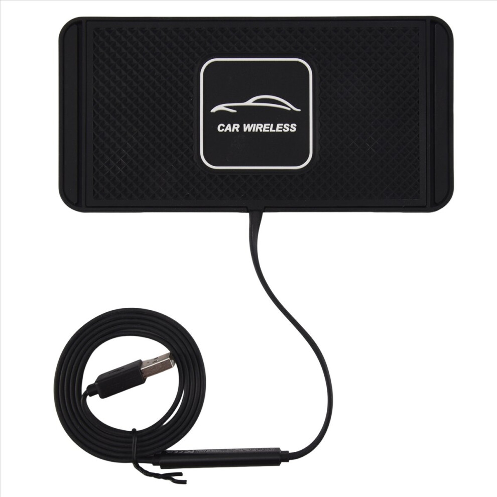 5/7.5/10W C1 Car For Wireless Charger Pad Fast Charging Dock Station Non-Slip Mat 4852079722996
