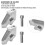 Motorcycle Handlebar Heightening Code Riser Clamp Adapter for 900 LOW Tiger850 2020-2021 7