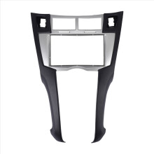 2 Din Car Stereo Frame Trim Kit of Dashboard for 2005-2011 Vitz Platz DVD Player Installation Bezel