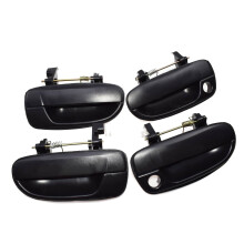 4PCS(Front Rear Left Right)Outer Outside Exterior Door Handle Black for Accent 2000-2005 New