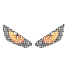 Motorcycle Headlight Protection Sticker Headlights Eye Body For Z1000 Z 1000 2014 - 2016 A