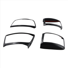 Carbon Fiber Central Control Dashboard Air Outlet Vent Frame Trim for Ranger / Everest 2015-2021 Accessories