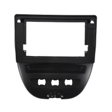 2 Din 10.1 Inch Car Radio Fascia Frame for 107 C1 2005-2014 Dashboard Installation Trim Kit