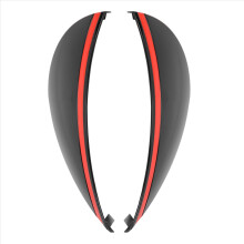 Glossy Black Headlights Eyebrows Eyelids Cover Eyelash Head Light Lamp Stickers for F54 F55 F56 F57 R55 R56