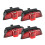 4X for Door Lights LED Projector Ghost Shadow Fit W204 2008-2013 1