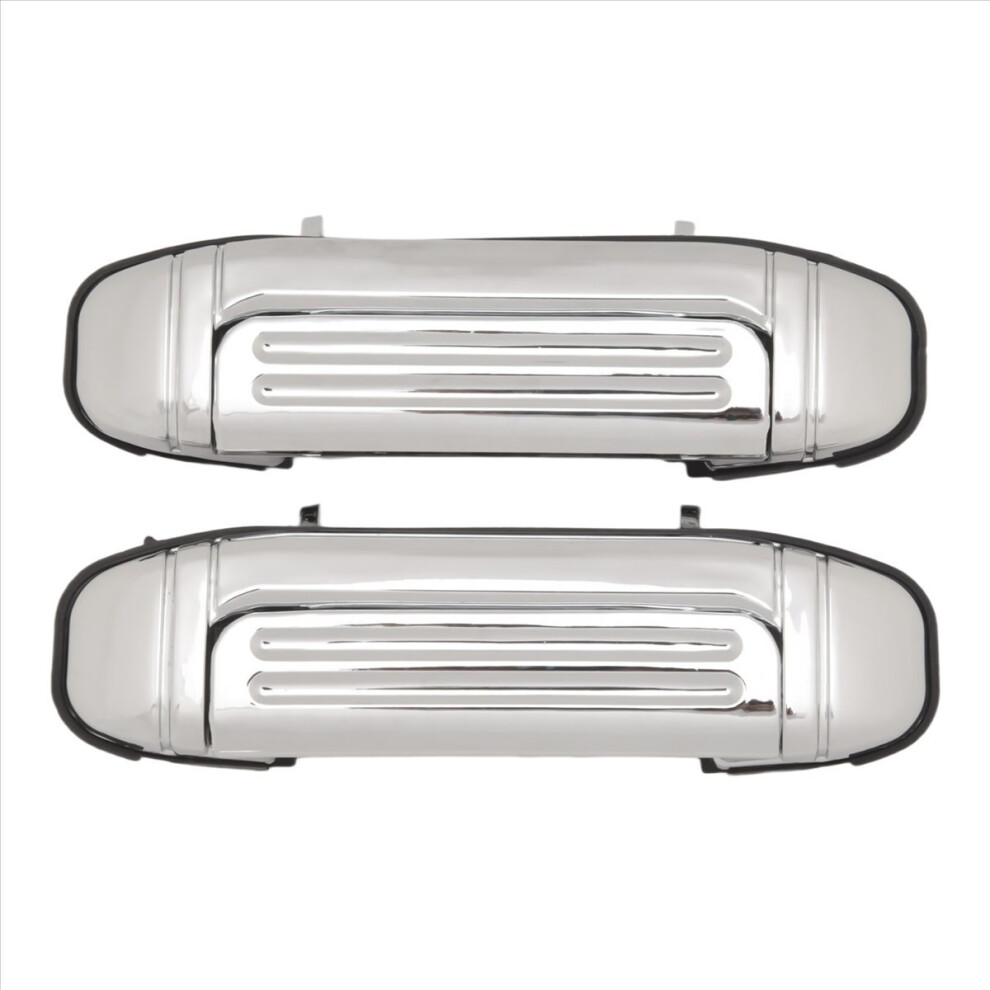 Front Pair Outside Door Handle Plating For Montero V46 V31 V32 V33 V43 V45 Mr156876 Mr156875 4851488742632
