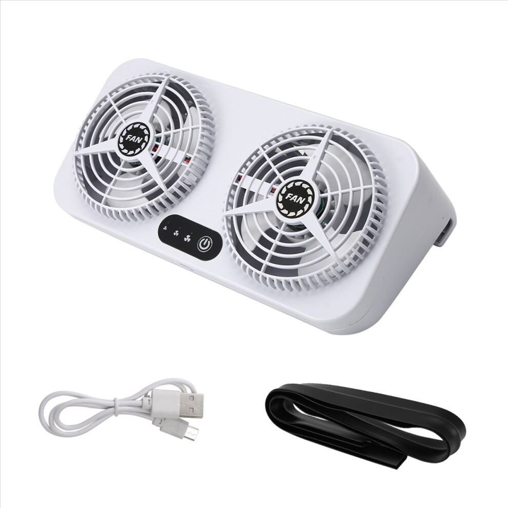 Usb Car Cooling Tool Exhaust Fan Vehicle Air Circulation Smoke Ventilation For Home 4851488716497