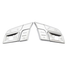 Car Steering Wheel Buttons Trim Cover Stickers for Q3 Q5 A1 A3 8V A4 B9 B8 A5 A7 2018 High Version