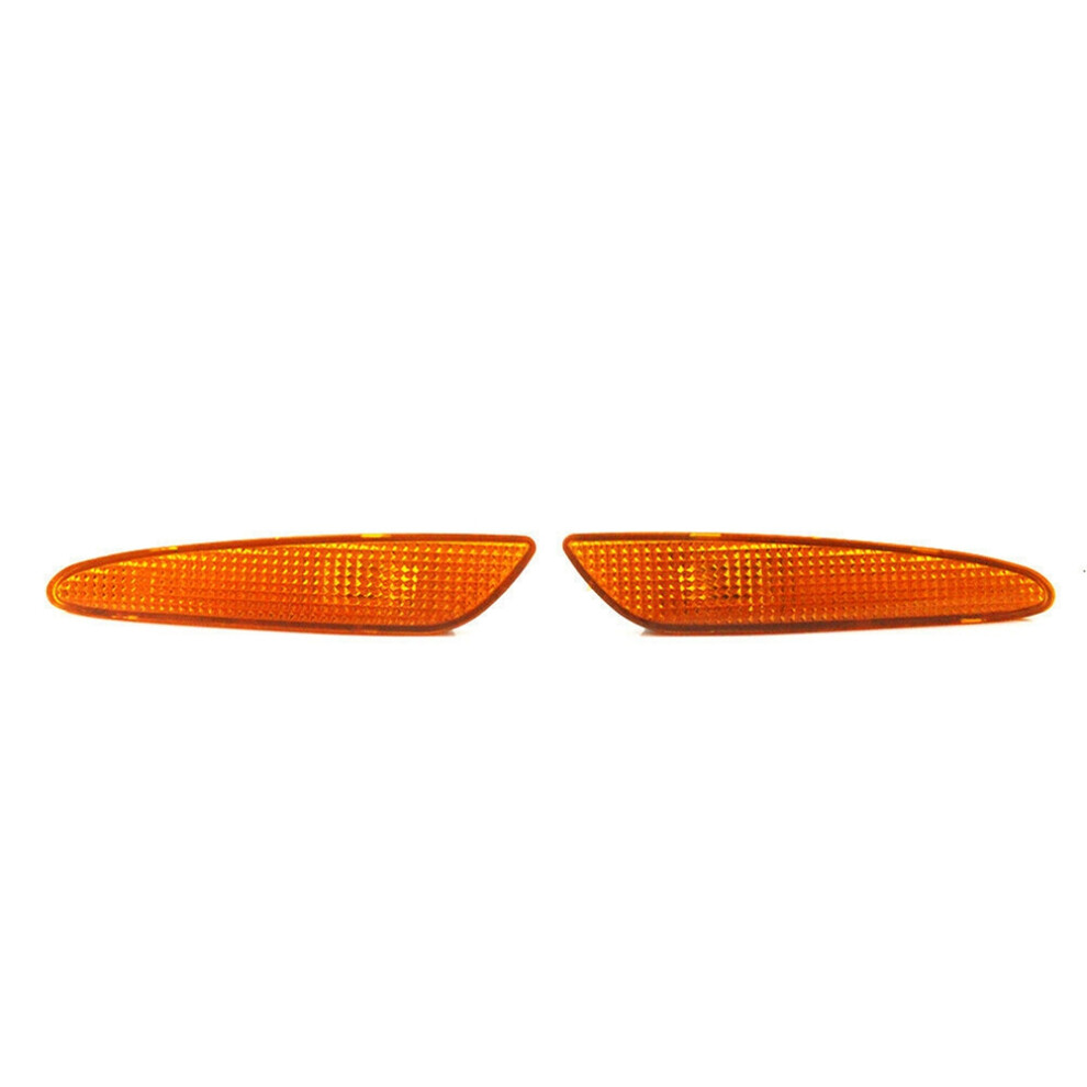 Side Marker Bumper Turn Signal Lamps For W211 E-Class 2003-06 2118200121 Amber/Light 4851488728612