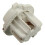 4 Pcs Car Auto Rear Tail Light Lamp Bulb Socket Holder for 7 Series X5 E53 E70 E65 X3 E83 White 5