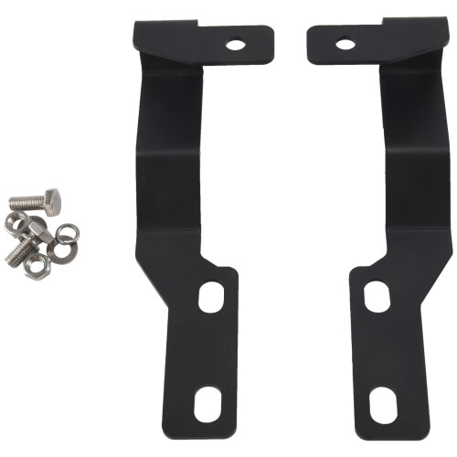 Front Hood LED Light Mounting Bracket Ditch Lamp Brackets Kit for 2005-15