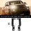 Front Hood LED Light Mounting Bracket Ditch Lamp Brackets Kit for 2005-15 4