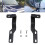 Front Hood LED Light Mounting Bracket Ditch Lamp Brackets Kit for 2005-15 8