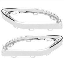 1 Pair Rear Exhaust Pipe Trim Bezel Fit for W177 a W238 E W205 C 2058852221,2058852321