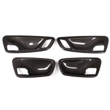 Carbon Fiber Car Interior Door Bowl Cover Trim for 2 Series Gran Tourer F45 F46 218I 2014-2018