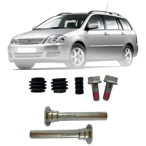Front Brake Caliper Slider Pin Guide Kit for E12 2002-2007 BCF1376A 2