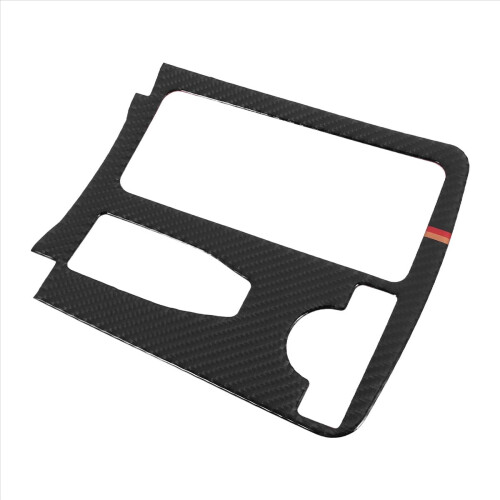 Gear Shift Panel Cover Trim Frame Carbon Fiber for C Class W204 2007-2014 (RHD) 2
