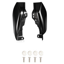 Gloss Black Mid-Frame Air Heat Deflector for Touring Glide Street Road FLTRX CVO 2017-2022