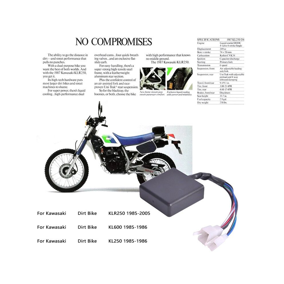 21119-1180 Motorcycles Ignitor Cdi Box For Dirt Bike Kl250 Kl600 Klr250 -2005 Ignition Control Module 4854253278350