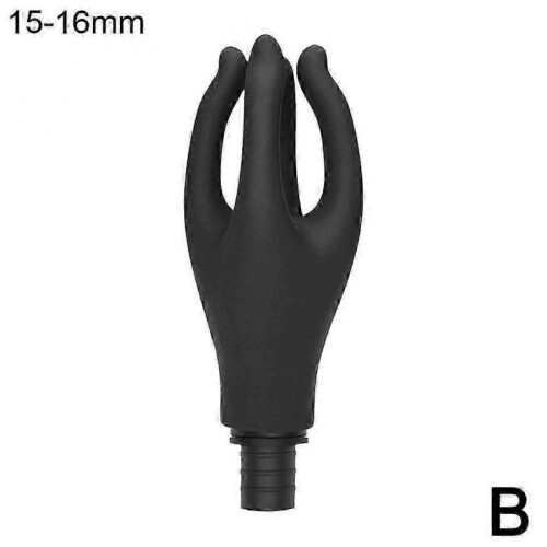 (Black15 16mm) Massage Gun Attachments Replacement Head Replaceable Muscle Massager Attachment