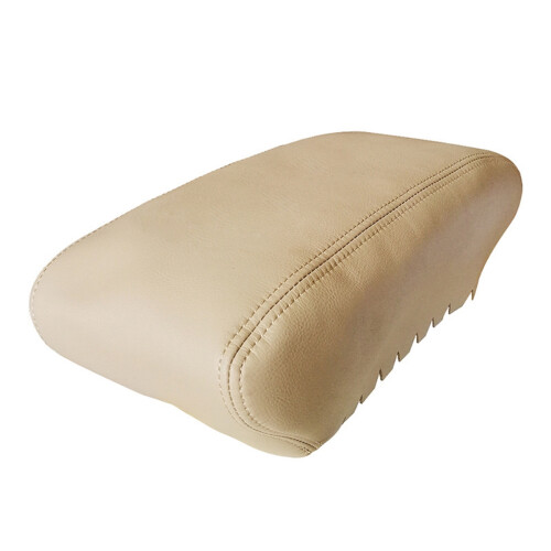 For Grand 2011- 2021 Car Microfiber Leather Console Armrest Panel Cover Protective Trim Beige 1