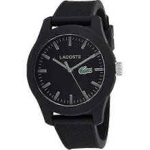 Dww - Men's 12.12 Black Watch with Textured Strap