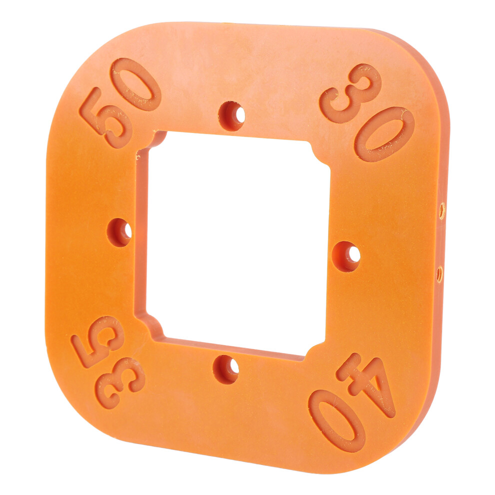 Woodworking Round Corner Radius Template R30 R35 R40 R50 High Accuracy Router Jig 8461364240105