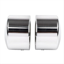 Front Axle Cap Chrome Covers for Dyna Street Bob Glide