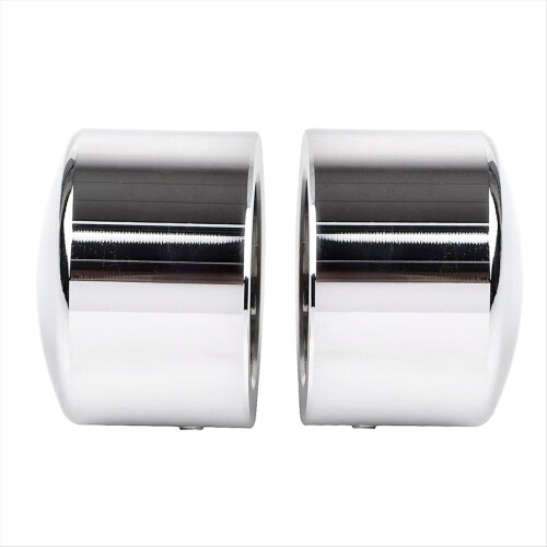 Front Axle Cap Chrome Covers for Dyna Street Bob Glide