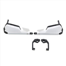 Motorcycle Brake Handguard Shell Protection Wind Shield Deflector Cover for 800X White
