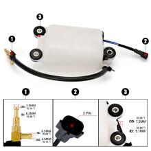 Outboard Oil Tank Assembly for Mercury Mariner 884525T1 1200-8M0064075 200HP 225HP 250HP 2000-2013