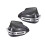 Motorcycle Handguard Wind Deflector Shield Hand Protector Falling Protection for 450 2024+ Black 8