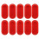 10Pcs Red Interior Door Panel Warning Light Cap Reflector for 6Q0947419 1