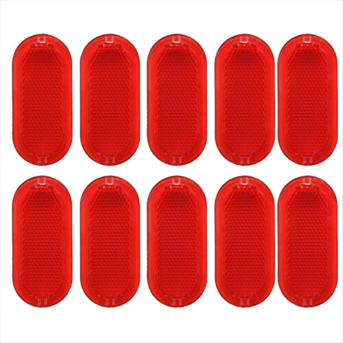 10Pcs Red Interior Door Panel Warning Light Cap Reflector for 6Q0947419 1