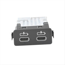 For 3 Series G20 G21 2019-2021 Car Central Console Rear TYPE-C Socket Dual Port 84108711938