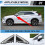 Car Side Mirror Corner Triangle Garnish Panel Window Plate 7407A521 for Eclipse 2018-2021 8