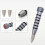 Small Dent Remover Repair Leveling Pen Knockdown-Tips Tools Professional Auto Tool 5